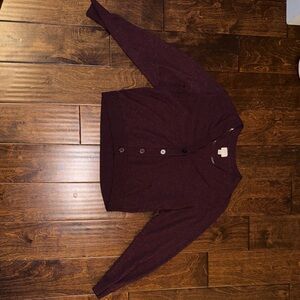 a new day Women's Deep Purple Cardigan